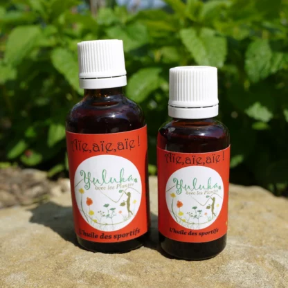 Synergies Aïe Aïe Aïe ! L'huile de massage des sportifs par Yuluka
